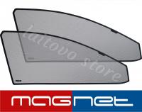 Acura RDX (2012-н.в.) комплект бескрепёжныx защитных экранов Chiko magnet, передние боковые (Стандарт)