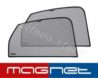 Acura MDX (2006-2013) комплект бескрепёжныx защитных экранов Chiko magnet, задние боковые (Стандарт)